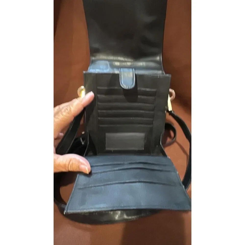 Small Black Crossover Purse